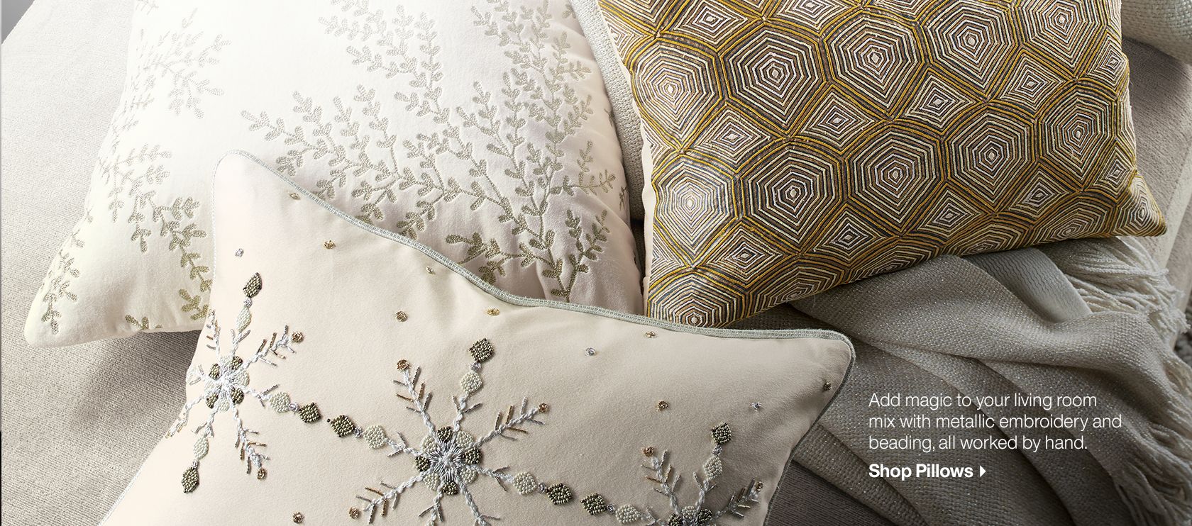 Throw Blankets and Sofa Pillows Crate and Barrel