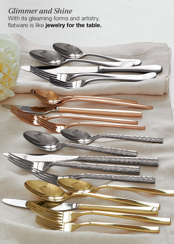 flatware wedding registries Crate and Barrel