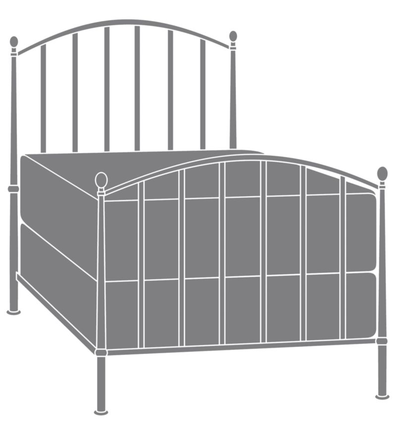 Metal Twin Bed