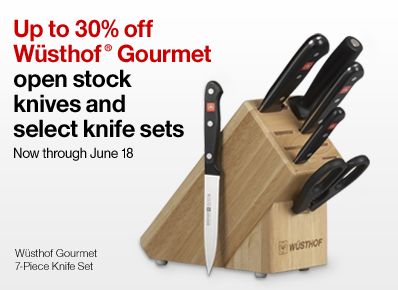Up to 30% off Wüsthof® Gourmet