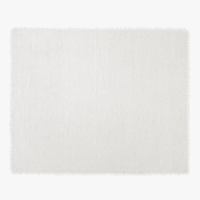 Eyelash Ivory Area Rug 5'x8'