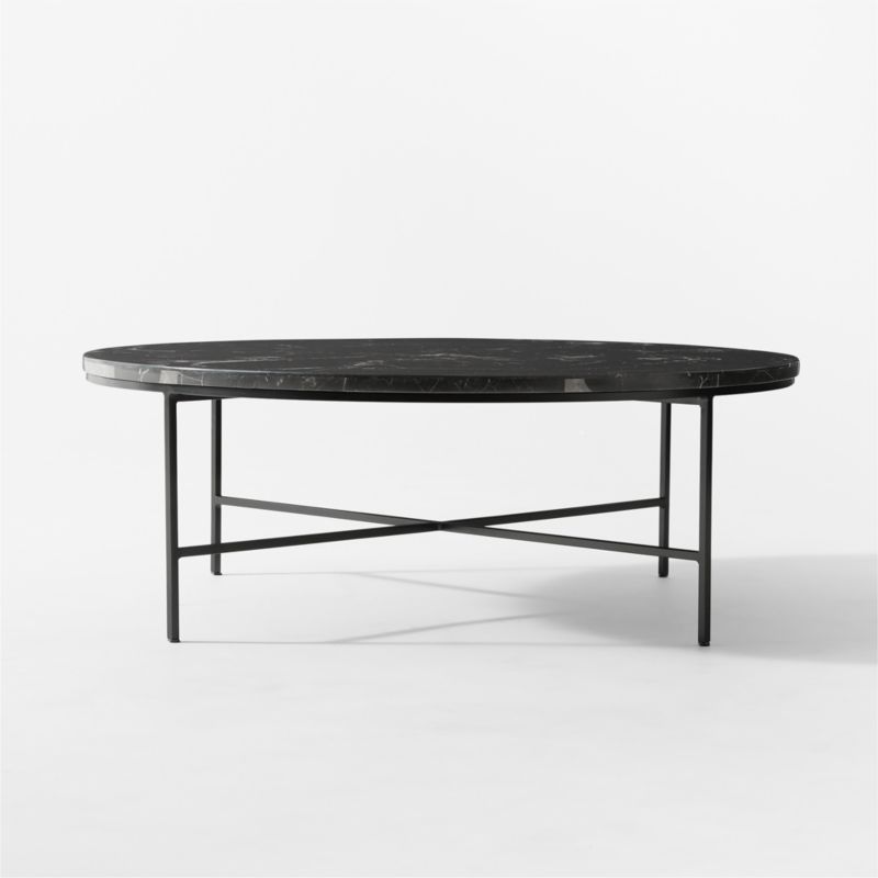 Irwin Black Marble Coffee Table Model 8713