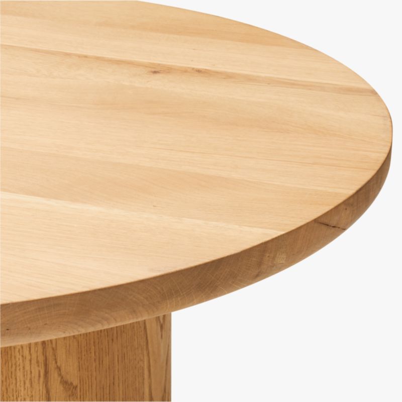 Cb2 justice deals oak coffee table