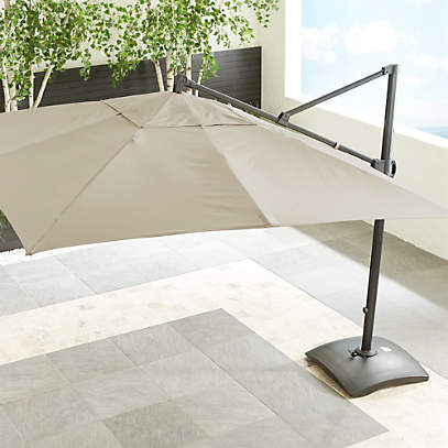 10 Cantilever Umbrella Sunbrella Reviews Crate And Barrel