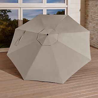 10' Stone Sunbrella ® Round Cantilever Umbrella Canopy
