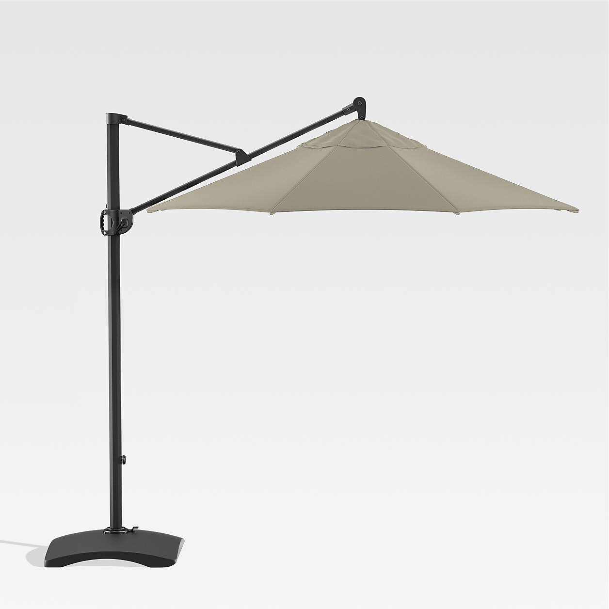 10' Sunbrella Cantilever Umbrella + Reviews Crate and Barrel