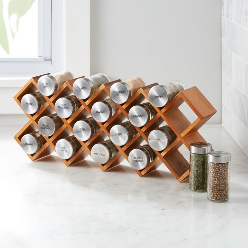 wooden spice rack australia