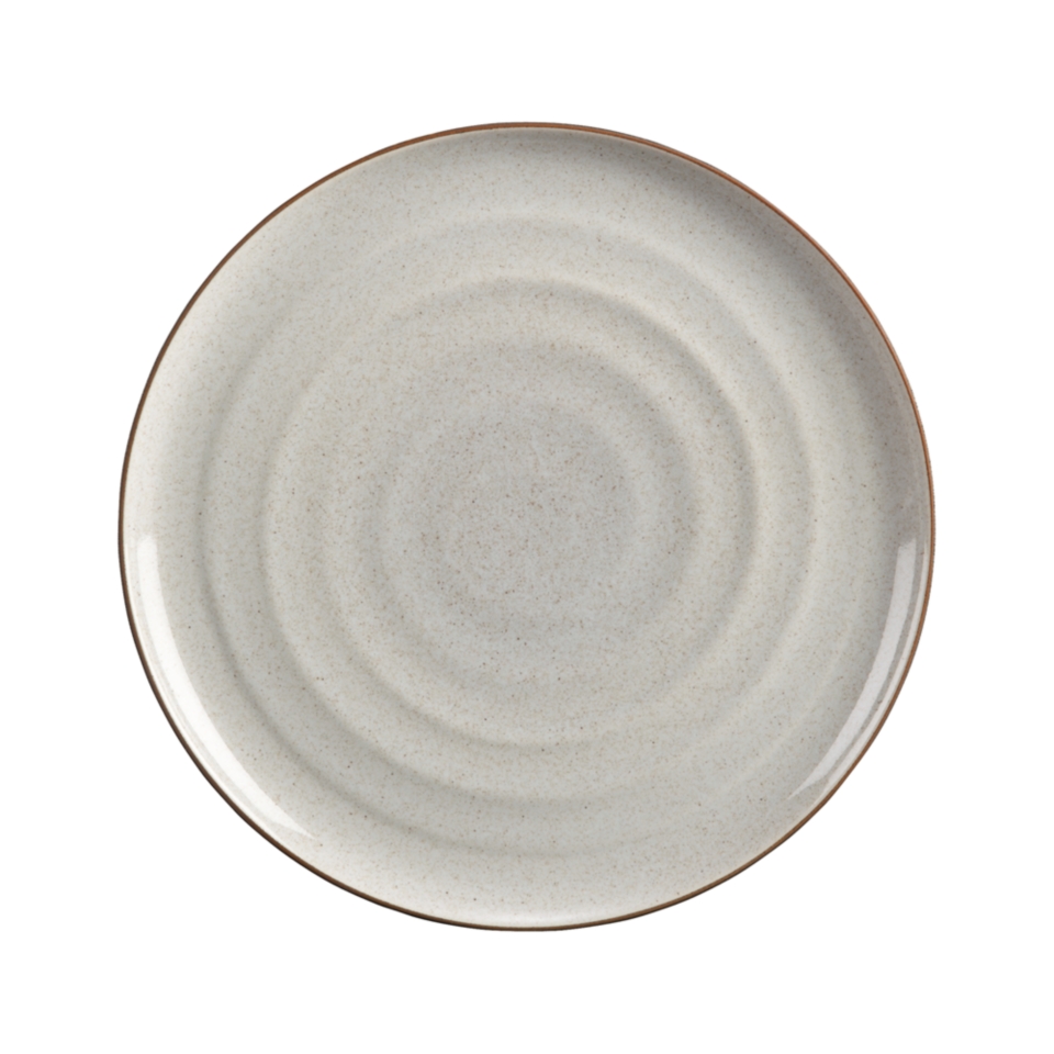 18th St. Dinner Plate Available in Black, White $11.95