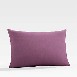 outdoor purple pillows