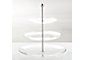Three-Tier Glass Server