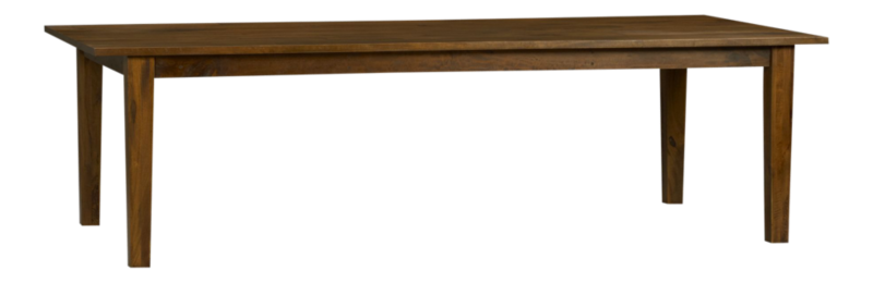 Basque Honey 104" Dining Table + Reviews | Crate and Barrel