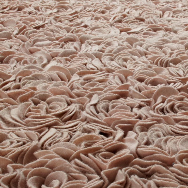 Pink Rose Rug Swatch + Reviews Crate and Barrel
