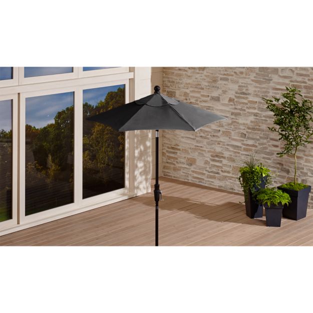 6' Bar Height Patio Umbrella in Patio Umbrellas + Reviews Crate and