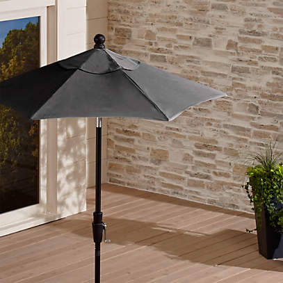 Sunbrella 6 Small Patio Umbrella Reviews Crate And Barrel Canada