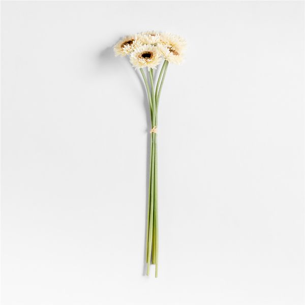 Faux Gerbera Daisy Stems 24