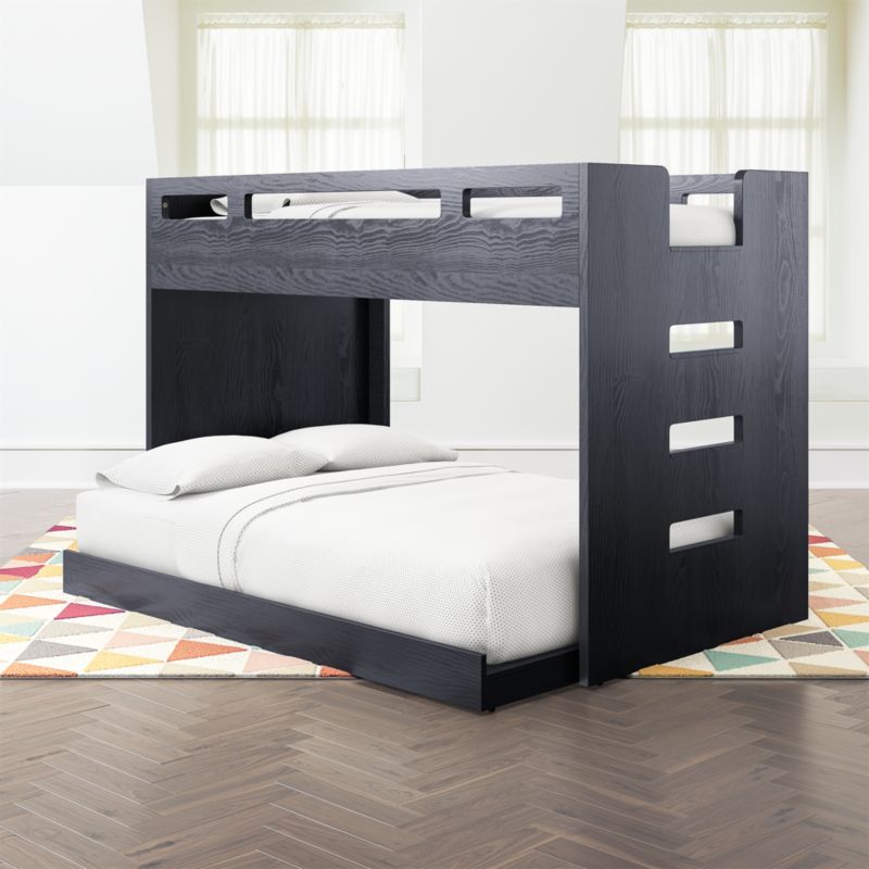 twin over full low bunk bed