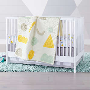 patterned crib sheets