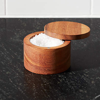 Acacia Salt Cellar Reviews Crate And Barrel