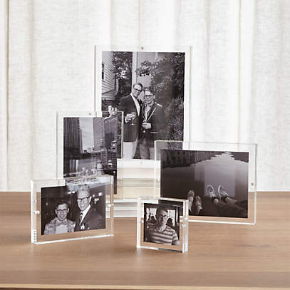 clear picture frames