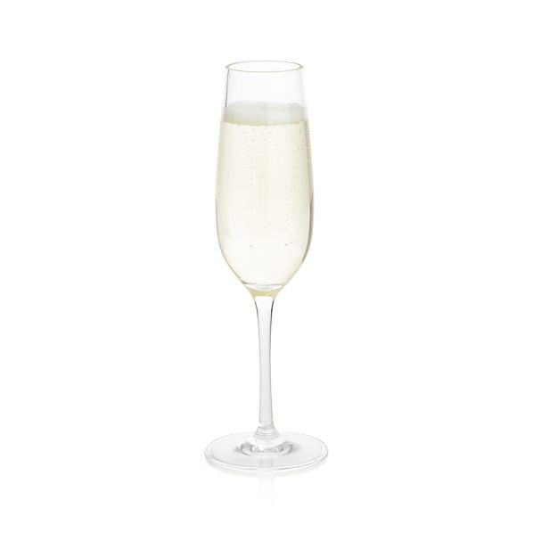 Acrylic Champagne Glass