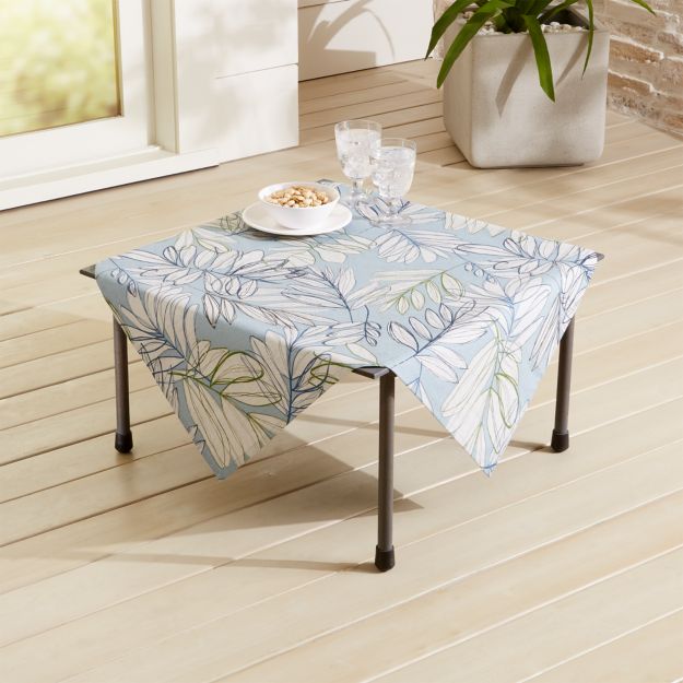 Cruz 36" Square Outdoor Tablecloth Crate and Barrel