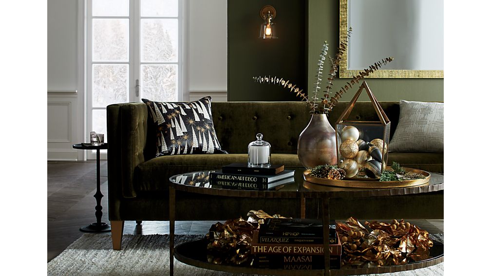 Clairemont Oval Coffee Table Reviews Crate And Barrel