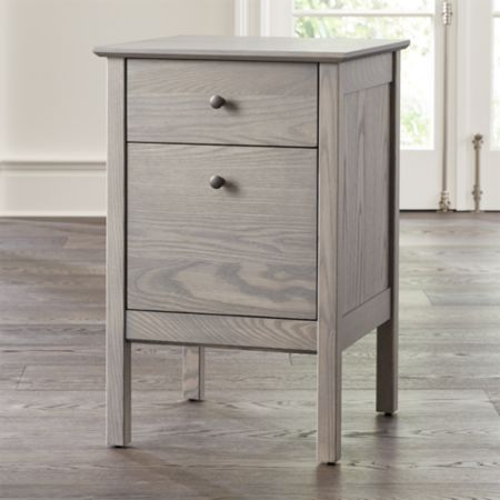 Ainsworth Dove Single Filing Cabinet Reviews Crate And Barrel