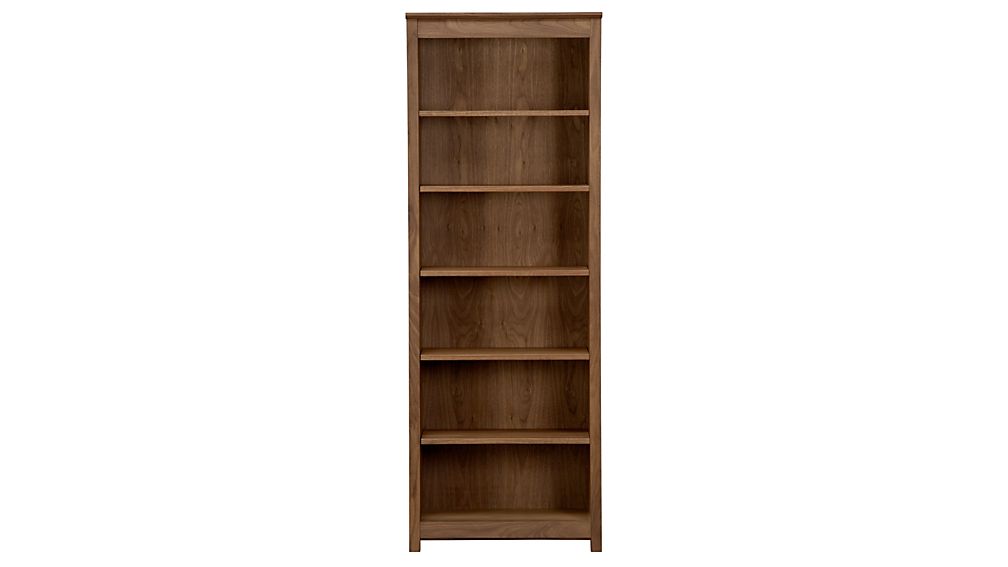 Ainsworth Walnut Bookcase Crate and Barrel