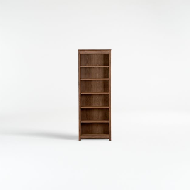 Ainsworth Walnut Bookcase + Reviews Crate and Barrel