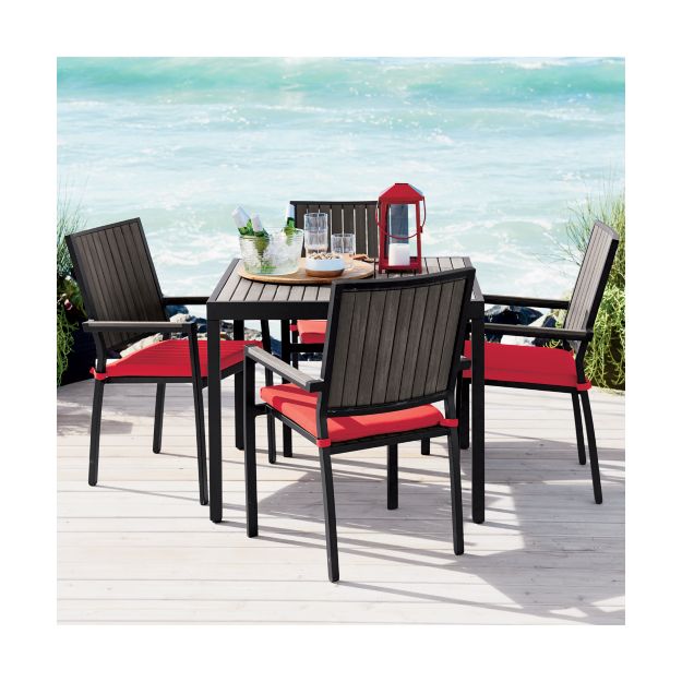 Alfresco Sunbrella ChairBar Stool Cushion Crate and Barrel