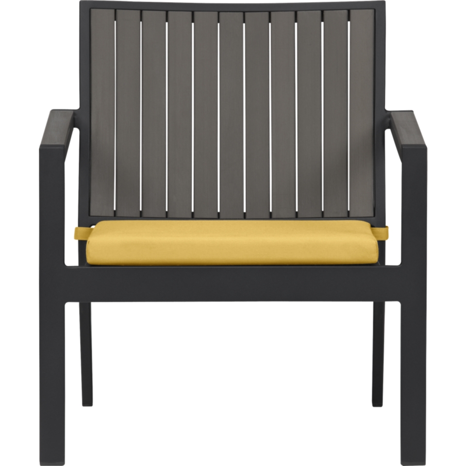 Regatta Sunbrella® Indigo Dining Chair Cushion in Regatta  Crate and 
