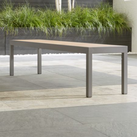 Alfresco II Natural Dining Bench