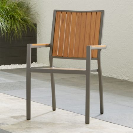 Alfresco II Natural Dining Arm Chair