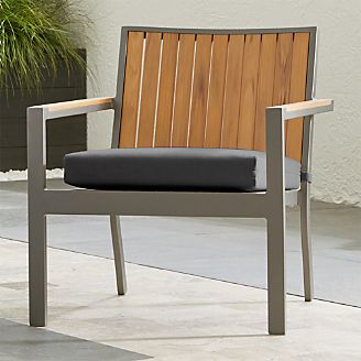 Alfresco Natural Lounge Chair with Sunbrella ® 3" Cushion