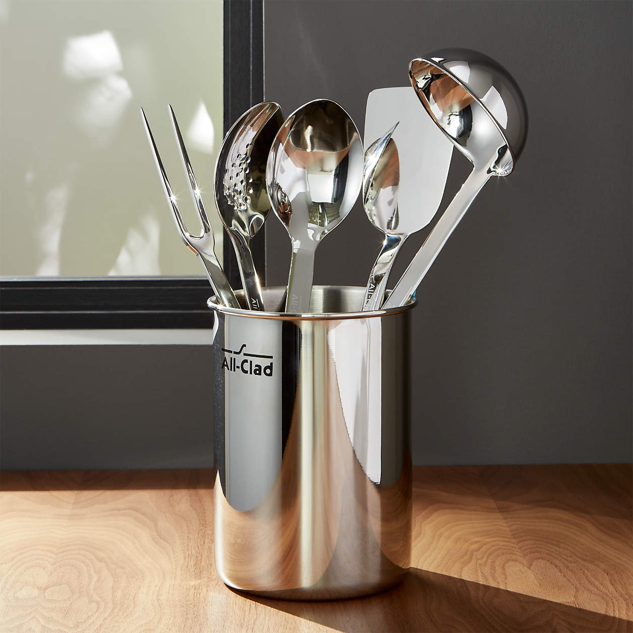 all clad serving utensils