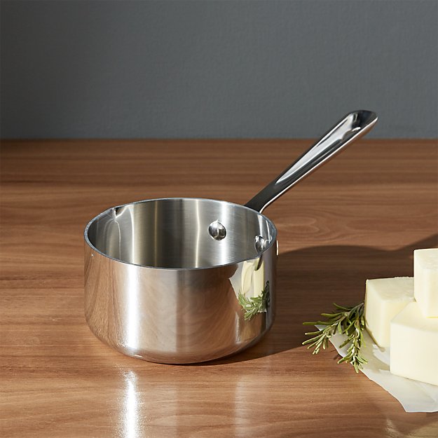 AllClad ® Stainless Butter Warmer Crate and Barrel