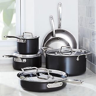 All Clad ® LTD Cookware 10-Piece Cookware Set with Bonus