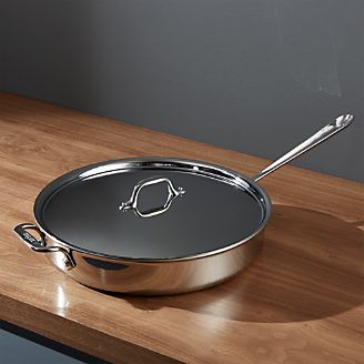 All-Clad ® Stainless 6 qt. Sauté Pan with Lid