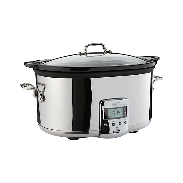 All Clad Slow Cooker 6 5 Qt Crock Pot Reviews Crate And Barrel