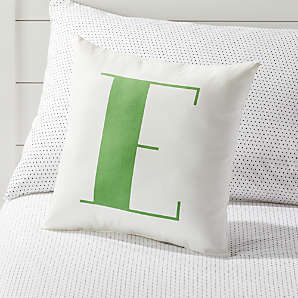 initial pillow