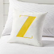Initial And Letter Pillows Crate And Barrel