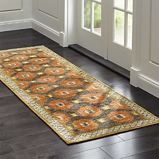 Alvy Autumn Wool-Blend Rug Runner
