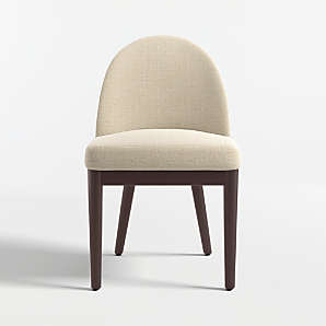 Upholstered Dining Chairs Crate And Barrel