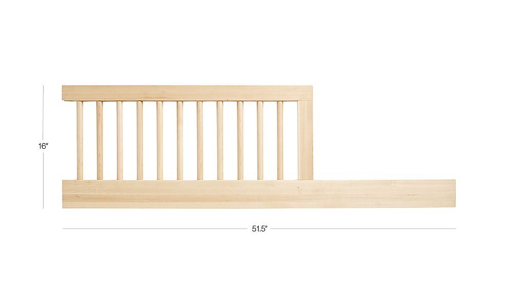 Andersen II Maple Toddler Rail + Reviews Crate and Barrel
