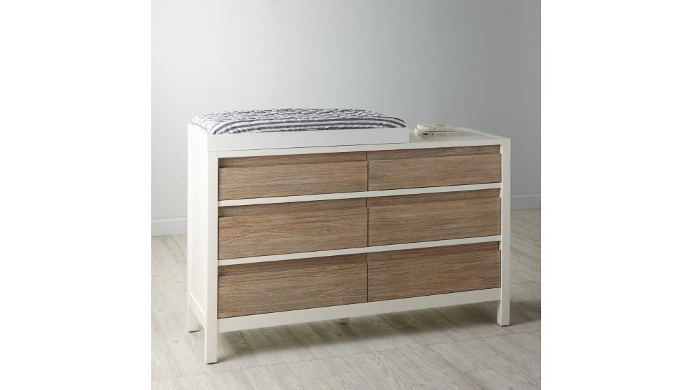 Kids Andersen 6Drawer Whitewash Dresser in Dressers & Changing Tables