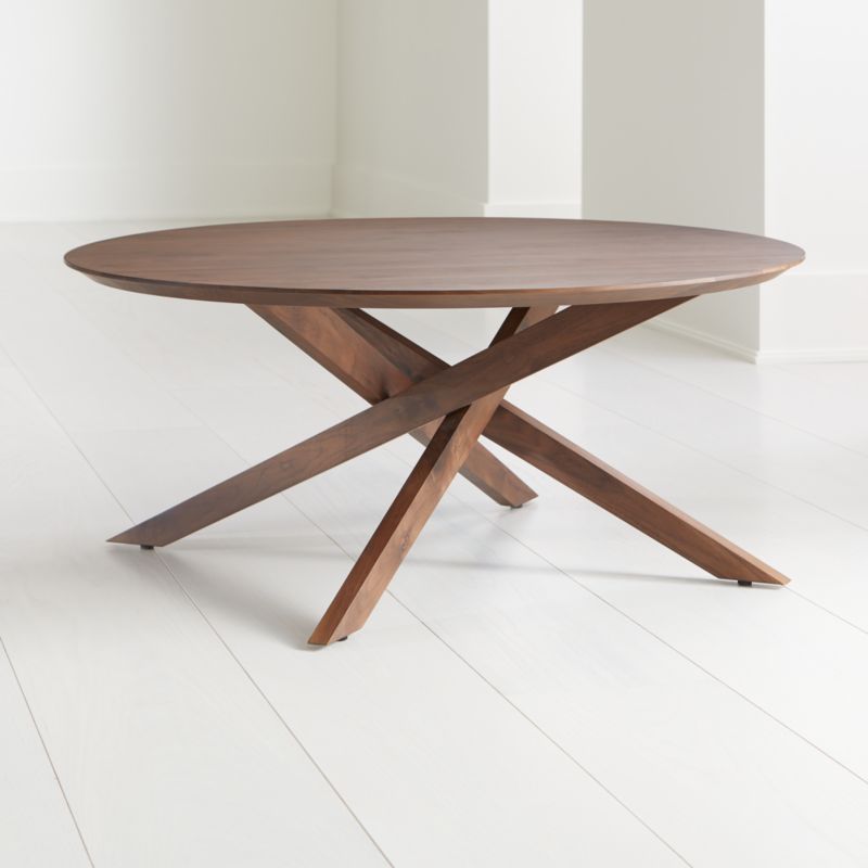 Apex Round Coffee Table Reviews Crate And Barrel