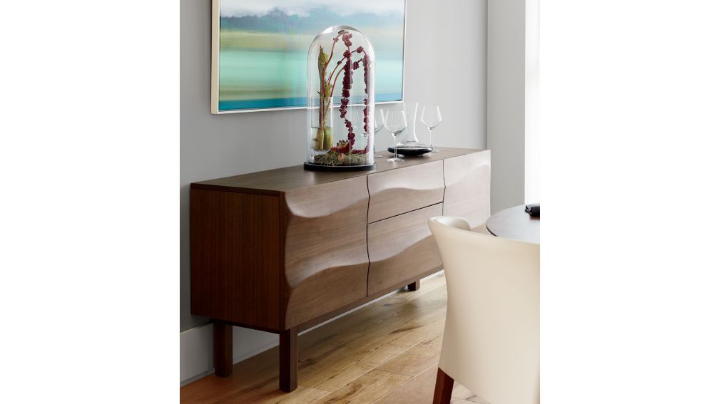 Apex II Walnut Sideboard in Buffets & Sideboards + Reviews Crate and
