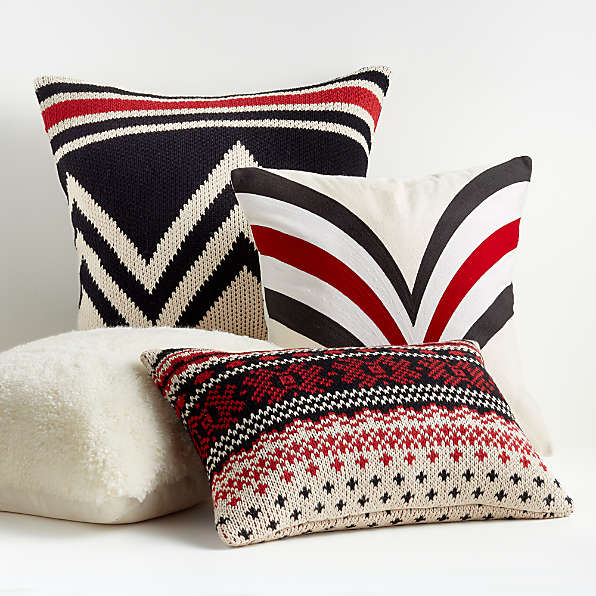 boldly modern baby pillow