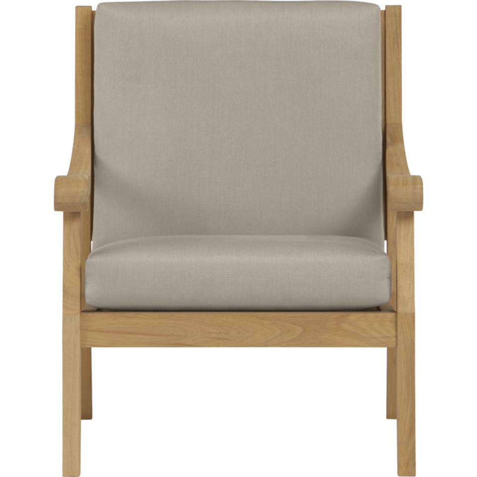 Arbor Lounge Chair with Sunbrella® Stone Cushion $288.95