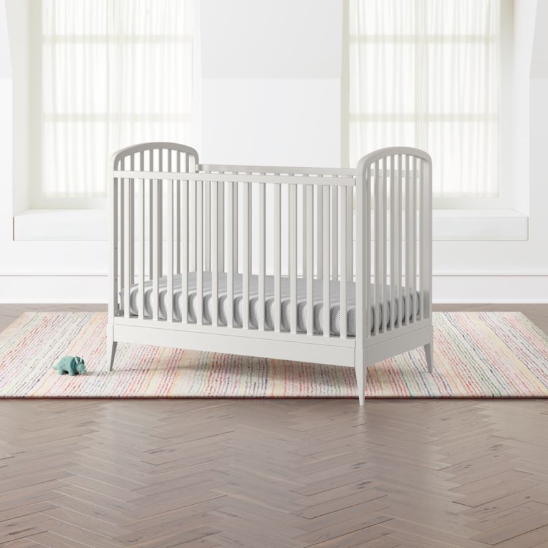 Archway White Convertible Crib Crate and Barrel